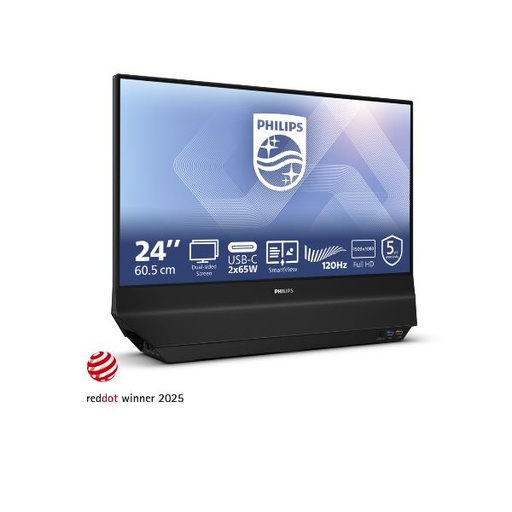 [24B2D5300] MONITOR DUAL SIDE 23.8 X2 IPS USB-C