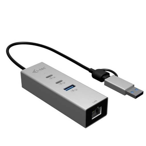[CAMTLG325HUB] HUB 3 (2X USB-C  1X USB-A) LAN