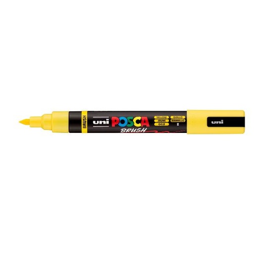 [MPC5BRG] CF6 POSCA BRUSH GIALLO
