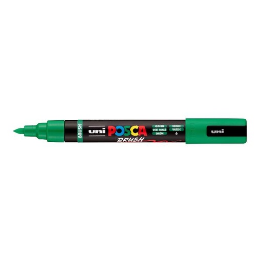 [MPC5BRV] CF6 POSCA BRUSH VERDE