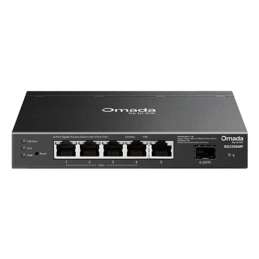[SG2206MP] OMADA 6PORT SWITCH POE+