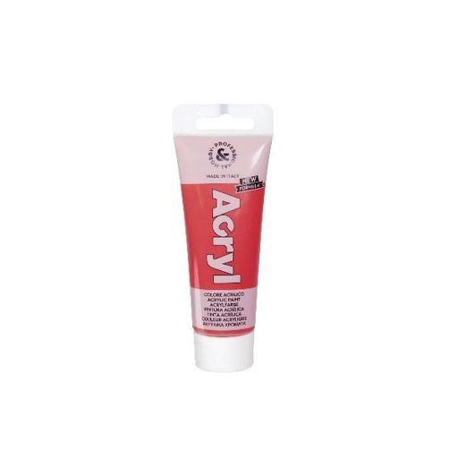 [420TA75310N] TEMP. TUBO ACRILICO CARMINIO75ML