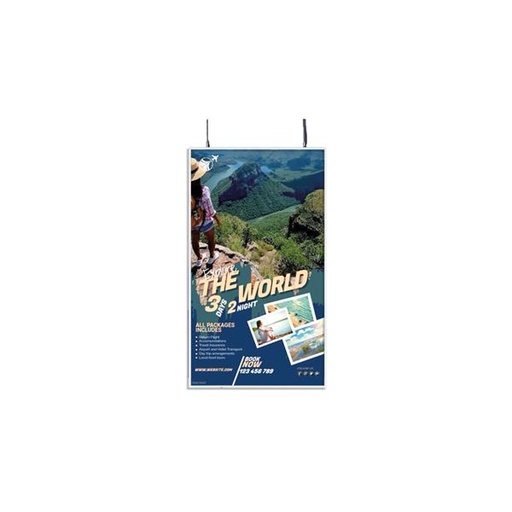 [DY55025] YASHI QUADRO VETRINA 55  4K ADS +