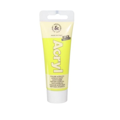 [420TAF75210N] TEMPERAS ACRILICO 75ML GIALLO FLUO