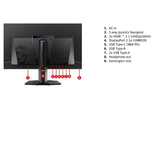 [9S6-3DD39T-038] MPG 322UR QD-OLED X24