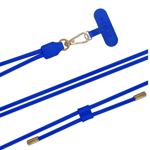 [COLNECKLACETBL] NECK LACET BLUE