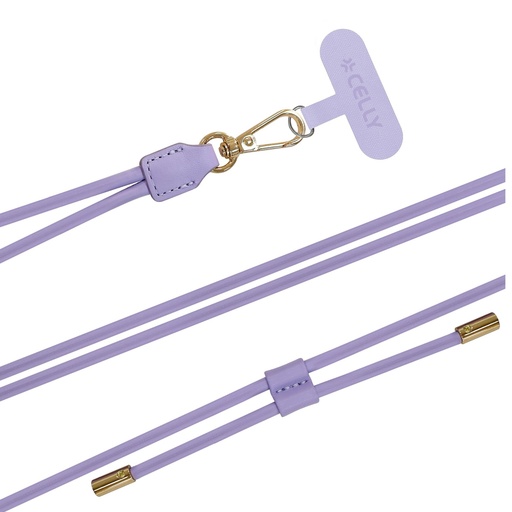 [COLNECKLACETVL] NECK LACET VIOLET