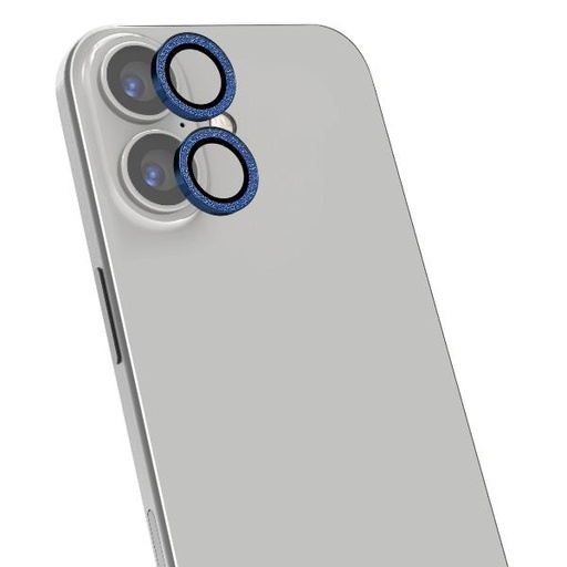 [COLGLICAM1150BL] CAMERA LENS GLITTER IPHONE 17 BLUE