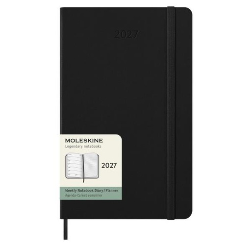 [DHB12WN3Y27] 12M WKLY NTBK LG BLK HARD