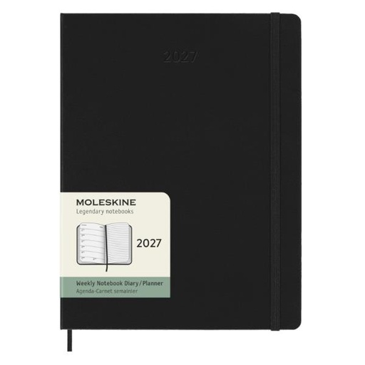 [DHB12WN4Y27] 12M WKLY NTBK XL BLK HARD