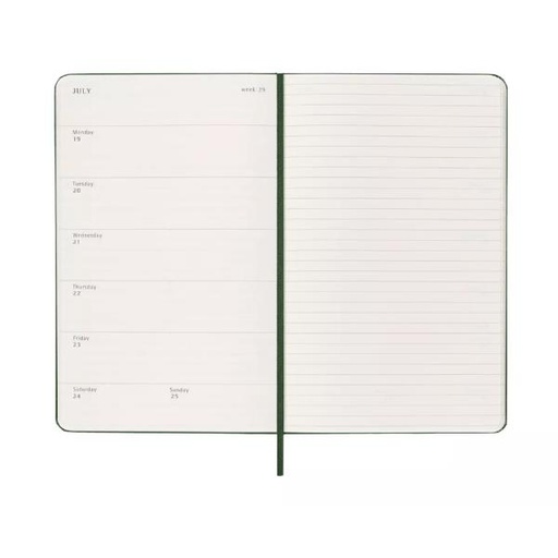 [DHK1512WN3Y27] 12M WKLY NTBK LG MYRTLE GREEN HARD