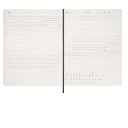 [DSESNB12WN7Y27] 12 M ESSENTIAL PLANNER WKLY VER XXL