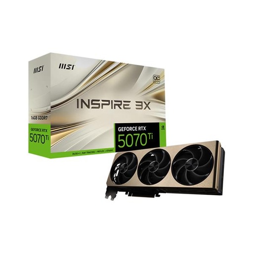 [RTX5070TIN3O16P] RTX 5070 TI 16G INSPIRE 3X OC P