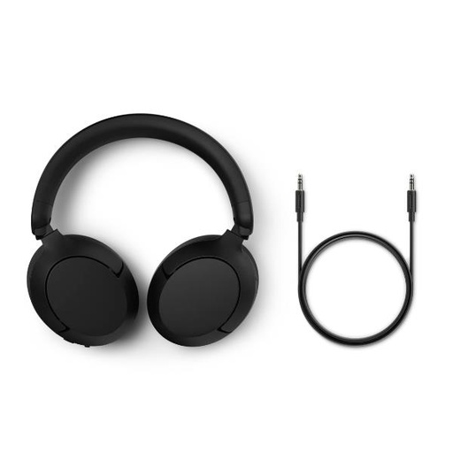 [TAH6000BK/00] CUFFIA OVER-EAR WRLS/CAVO ANC NE