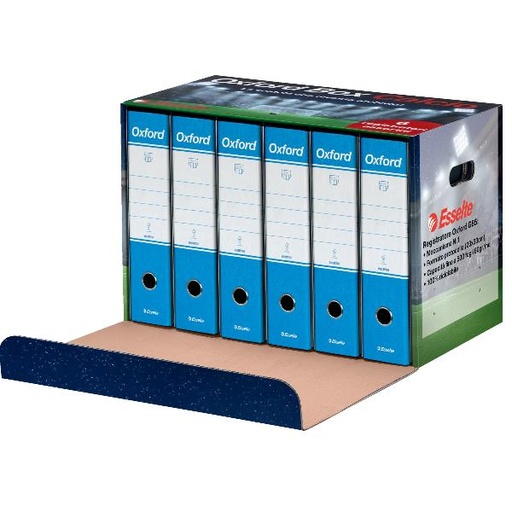 [390785118] CF6 OXFORD BOX CALCIO G85 AZZURRO