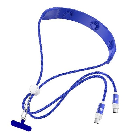 [USBC2MC60WBL] MASSAGE CABLE 60W 1.5M BLUE