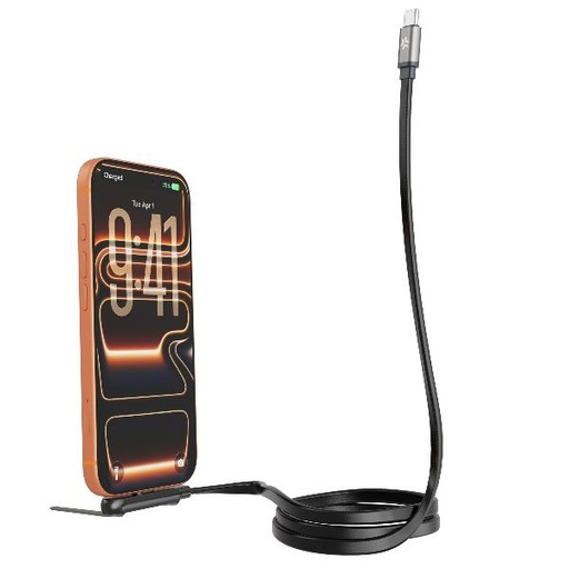 [USBCGAM240WBK] GAMING CABLE 240W 1.5 M BLACK