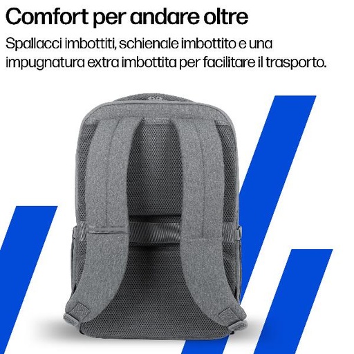 [D5CJ4AA] HP ZAINO PER NBK 16 COMMUTE GREY