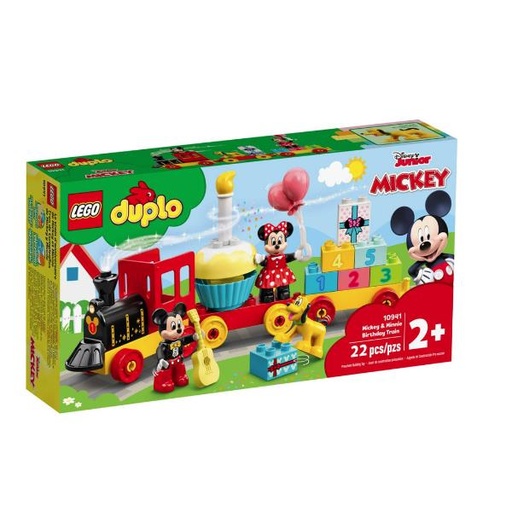 [10941A] TRENO COMPLEANNO TOPOLINO-MINNIE