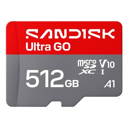 [SDSQUGN512GGN6M] SANDISK ULTRA GO MICROSDHC  512GB