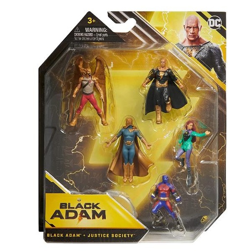 [6064872] BLACK ADAM GIFT SET PERSONAGGI 5 CM