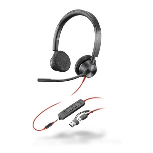 [8X222AA] POLY BW 3325 -M USB-C+A+AUX MOQ10