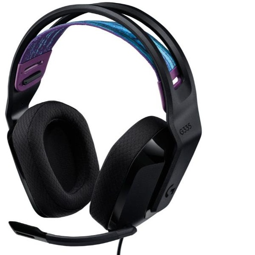 [981-000978] HEADSET GAMING G335 WIRED BLACK