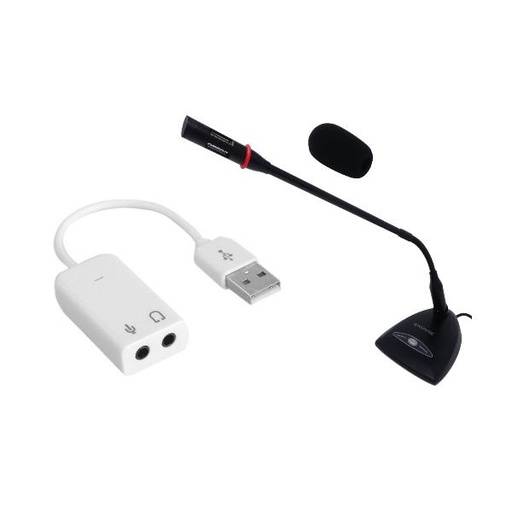 [EMSP.DESK135] KIT MIC. DESK-100 + USB135