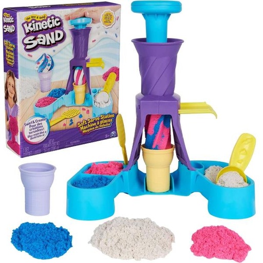 [6068385] KINETIC SAND  PLAYSET GELATERIA