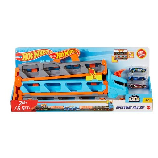 [GVG37] HW CAMION 2 IN UNO TRASPOR. E PISTA