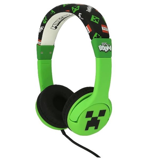 [MC1229] MINECRAFT CHILDRENS HEADPHONES