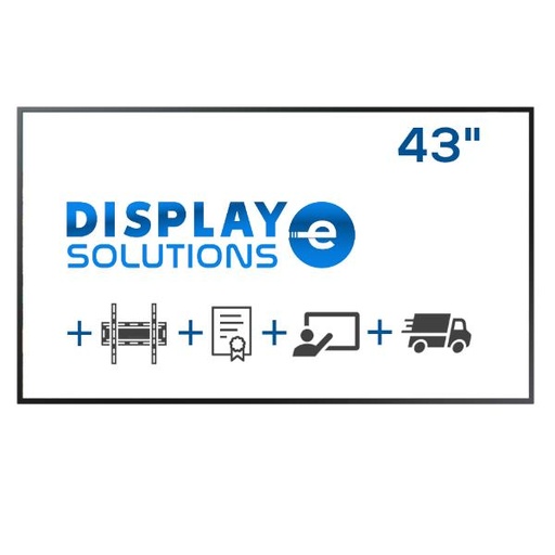 [DSIN43W-50LI] DISPLAY 43 500 +STAF+LIC+SETUP