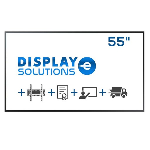 [DSIN55W-50LI] DISPLAY 55 500 +STAF+LIC+SETUP