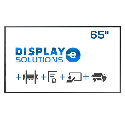 [DSIN65W-50LI] DISPLAY 65 500 +STAF+LIC+SETUP