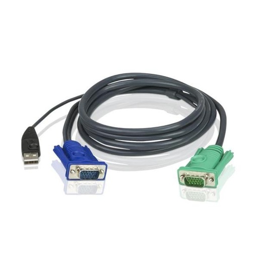[2L-5202UP] CAVO KVM USB 1 8 M