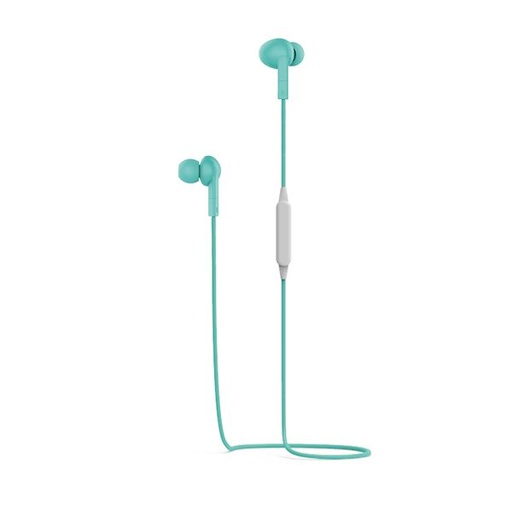 [PT-WE001L] PANTONE STEREO BTH EARPHONE CYAN
