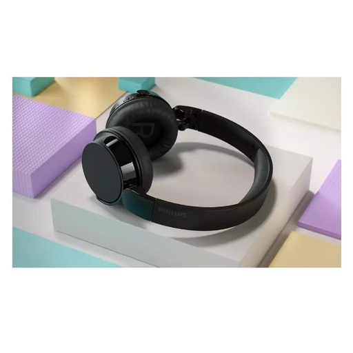[TAH4209BK/00] CUFFIA OVER-EAR WIRELESS BASS+ BK