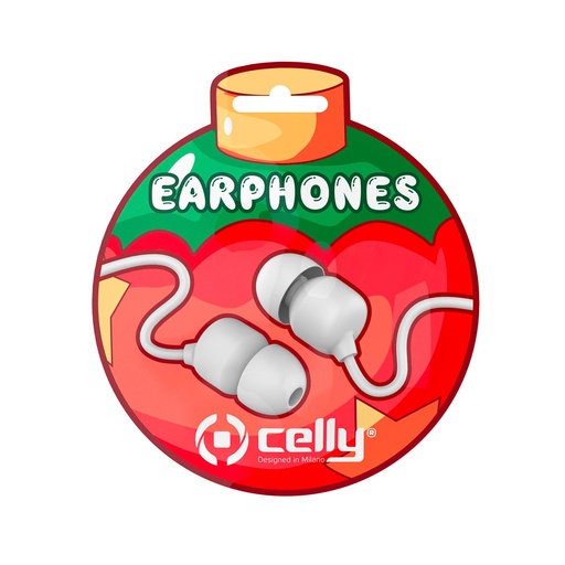 [XMASEARBALLWH] WIRED EARPHONE XMAS BALL SHAPE