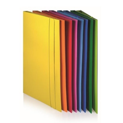 [0208805B] CF10CARTELLE 3LEMBI C/ELAST BLU
