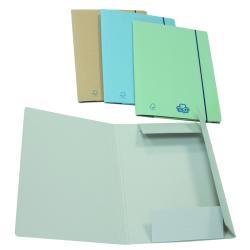 [0208817GR] CF20CARTELLE 3LEMBI C/ELAST GRIGIO