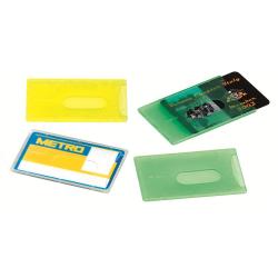 [3140] CF100 PORTACARD RIGIDI COLORI ASS