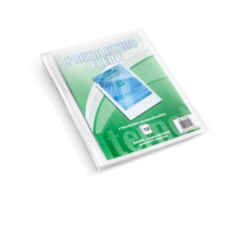 [7114] PORTALIST CLEAR PERSONALIZ 50 FOGLI