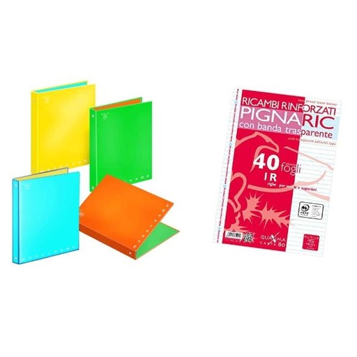[022790130] CF5QUAD ANELLI MONOCR. FLUO A4