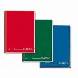 [1375] RUBRICA TELEF. CARTON A4 1R 96 FF