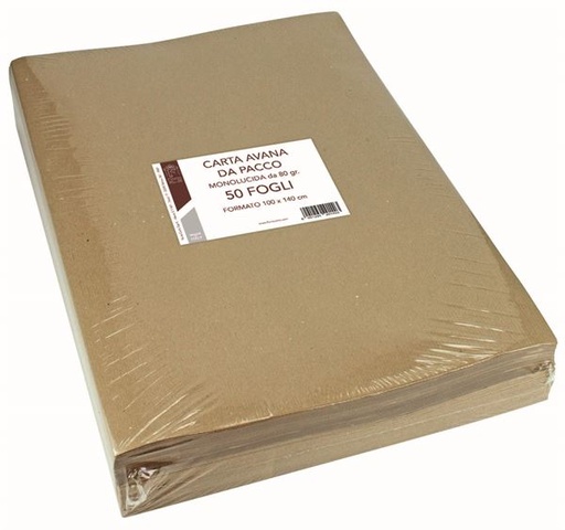 [1403A] CF50FF CARTA KRAFT AVANA 100X140 80