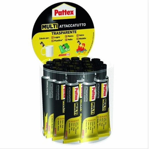 [1604262A] PATTEX ATTACCATUTTO MULTI 20ML 25PZ