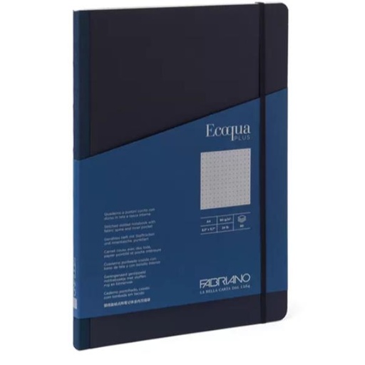 [19297004] EQ PLUS FABRIC DARK BLUE LINES A4