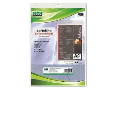 [2535L] PORTA AVVISI PVC A4
