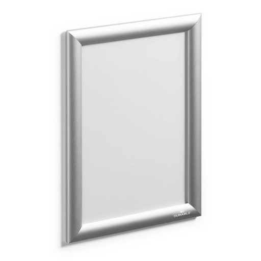 [4796-23] CORNICE SCATTO ALLUMINIO A4 ARGENTO