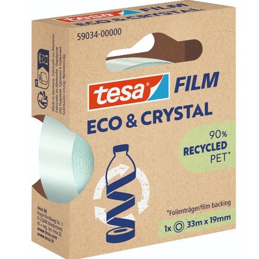 [59034-00000-00] CF10 TESAFILM ECO&CRYSTAL 33X19 HFB